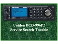UNIDEN BCD996P2 Controlling Service Custom Searches in Scan