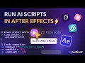 Connect ChatGPT Claude and Grok directly to After Effects RunScripts for After Effects
