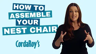 How to Assemble Your CordaRoy s Adult Nest Bean Bag Chair