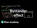 Bystander effect Behavior MCAT Khan Academy