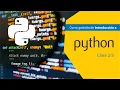 Python desde cero Curso de Introduccion Clase 2