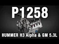 P1258 How To Replace Engine Coolant Tempature Sensor GM 5 3L Hummer H3 Alpha