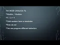 CSP Activity 1 1 3 The Mod Operator