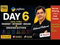 Python Day 6 Data Types Operators Made Easy Telugu Playlist In Description