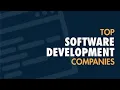 Top Software Development companies in USA in 2022 IT develpment Companies 10 IT develpment company