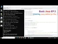 Java EP 5 How to Create an executable JAR file in NetBeans IDE