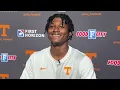 Tennessee Fr WR Travis Smith Jr Talks Early Play Time Prep During First Fall Camp in Knoxville