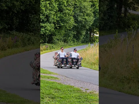Petrol Powered Couch! 😱