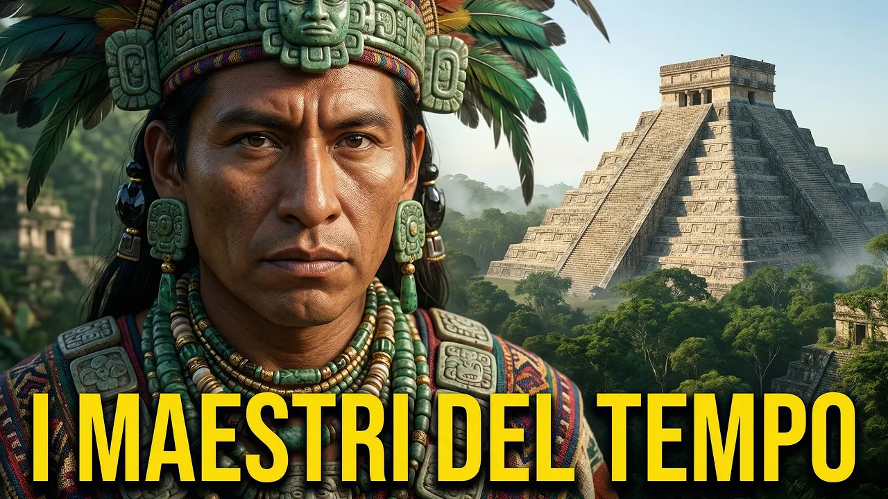 I maestri del tempo – Civiltà Maya (Ricostruzione AI)