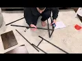 Unboxing Assembling the HOOBRO Narrow Console Table
