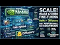 Scale Image and Fine-Tuning with NVIDIA NeMo AutoModel and Diffusers