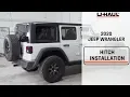 2020 Jeep Wrangler Trailer Hitch Installation