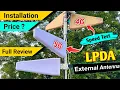 LPDA 5G External Antenna Full Review Installation 4G vs 5G Antenna Speed Test