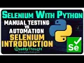 Selenium with Python Full Course Selenium Introduction Quality Thought