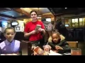 Ordering Our Meal At Colton s Steak House In Sedalia Missouri