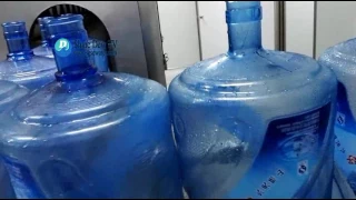 shine dew 1200bph 5 gallon filling line for pc bottle