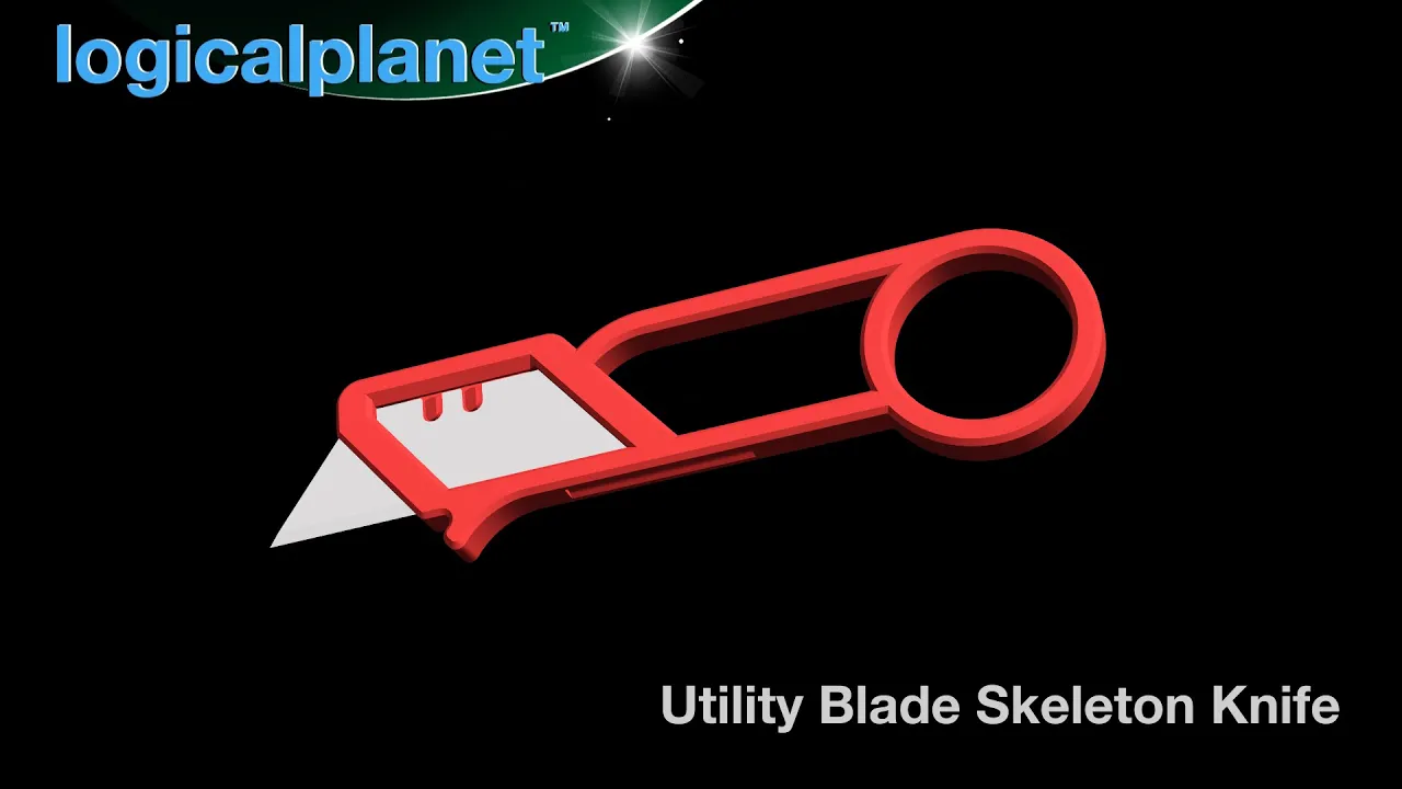 Skeleton Style Utility Knife (and Safety Case with integrated tools)