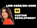 Low Code vs Custom Development EA s Biggest Debate
