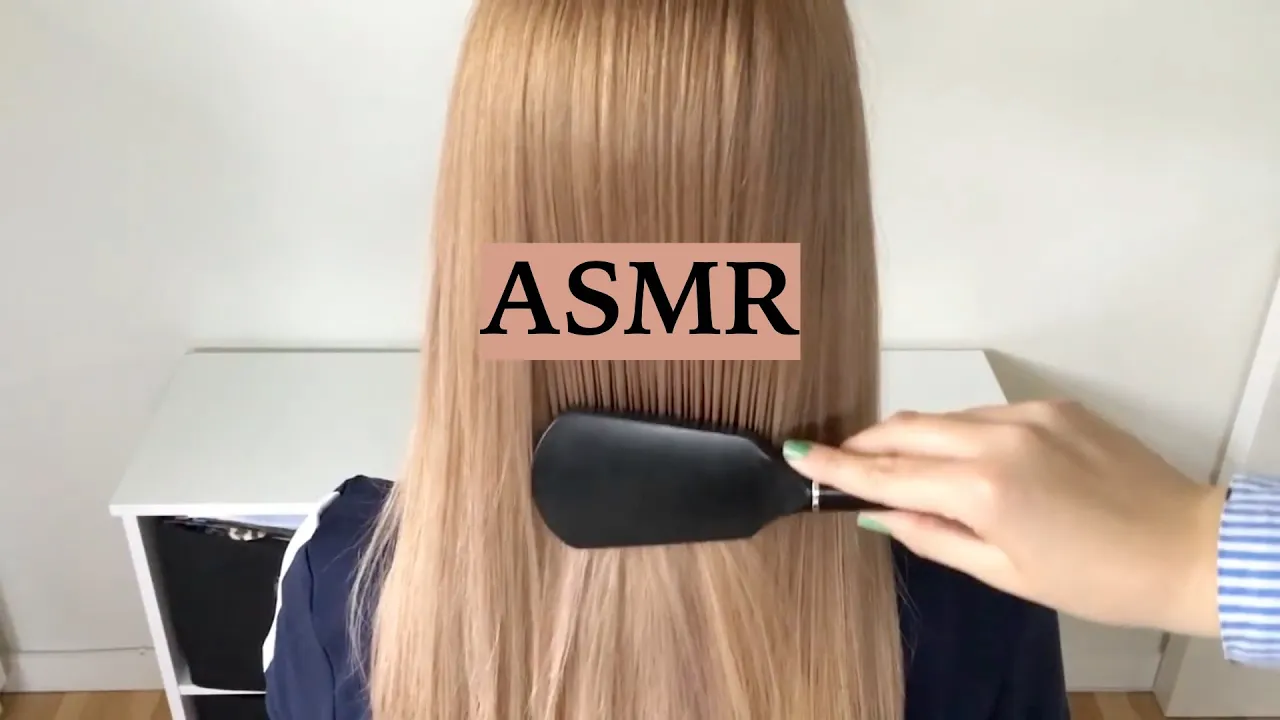 ASMR COMPILATION - Spraying, Hair Brushing & Haircut Sounds, No Talking