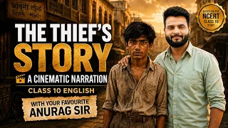 The Thief’s Story 🔥 | Class 10 English | A Cinematic Storytelling by Anurag Sir 🎬📚