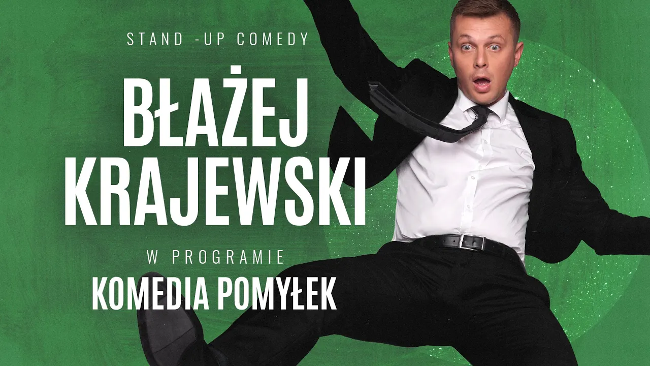 Błażej Krajewski - "KOMEDIA POMYŁEK" (całe nagranie) | stand-up | 2020