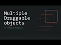 Android - Multiple Draggable objects in Jetpack Compose