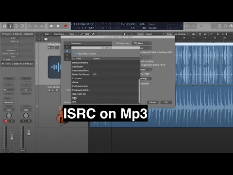 Download MP3 Embed ISRC Codes - Tags and all other essential metadata on mp3 using Logic in a very simple way