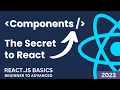 React JS Full Course - React Components Beginner to Advanced 2023