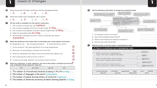 حل صفحة 6 و 7 نشاط انكليزي رابع اعدادي 