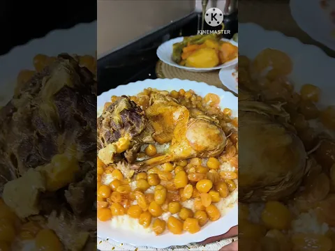 #طعام_بالزبيب_والحمص