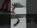 Fox correspondent Madison Alworth flawlessly reports from Killington Vermont while snowboarding