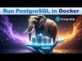 Run PostgreSQL in Docker