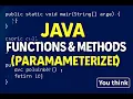 DAY - 8 Java Functions Methods Part 2 Parameterized Functions Calculator Project YOU THINK