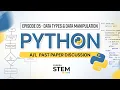 Data types and Data Manipulation Past Paper Discussion Episode 05 Rysera STEM