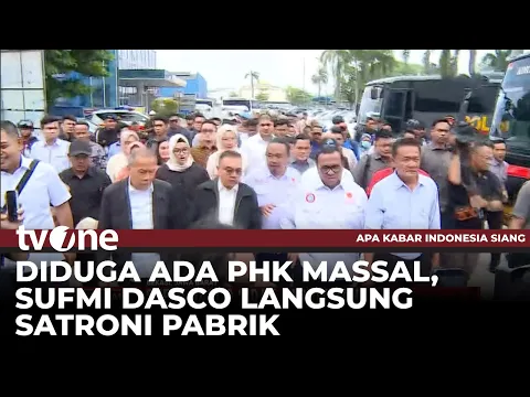 Sufmi Dasco Satroni Pabrik Ban yang Diisukan PHK Massal Karyawan