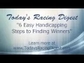 6 Quick Steps Every Horse Racing Handicapper Should Follow Before Placing a Bet