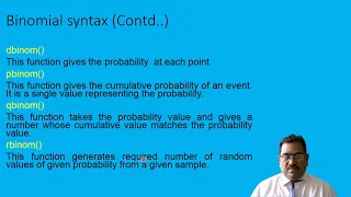 BINOMIAL DISTRIBUTION USING R PROGRAMING