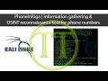 PhoneInfoga Information gathering OSINT reconnaissance tool for phone numbers Tech Tute