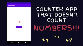 How to create a counter app in android studio Tutorial for beginners