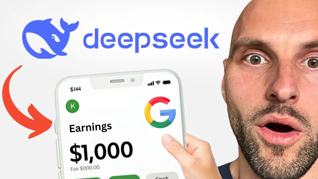 Outline Video HOW TO MAKE MONEY WITH GOOGLE & DEEPSEEK (Step By Step Tutorial)