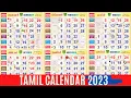 Tamil Calendar 2023 January to December Holidays Festivals Auspicious Days Muhurtham Dates