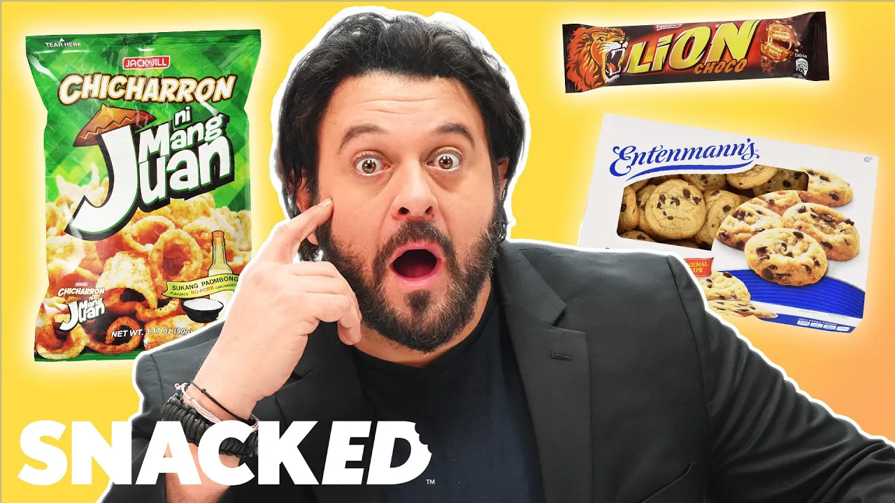 Adam Richman Breaks Down His Favorite Snacks   Snacked