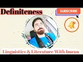 What is Definiteness How to identify definiteness Definite article Determiners Pronouns