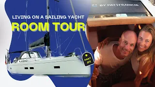 LIVING ON A BOAT – INSIDE ROOM TOUR – our new home pt. 2 /  #boatlife #sailing #adventure | EP6