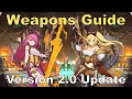 Dragalia Lost - Weapons Guide Version 2 0 Update