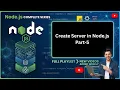 Create Your First Node js Server 2026 HTTP Server Tutorial Part 5