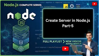 Create Your First Node js Server 2026 HTTP Server Tutorial Part 5
