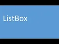 ListBoxes