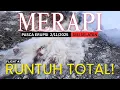 Setelah Ambrol Besar — Jantung Merapi Berdetak! Sisi Selatan Kubah Barat Daya Runtuh Total! 🔥😱