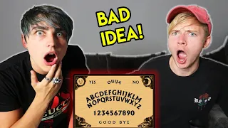 Playing an ONLINE Ouija Board never again Colby Brock